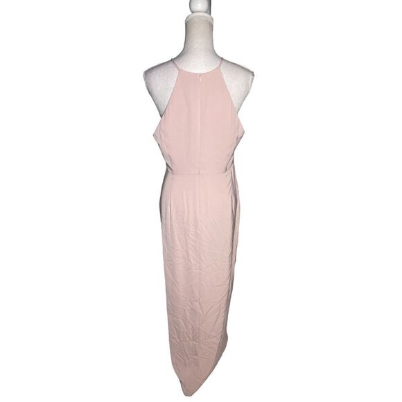 Shona Joy Core High Neck Dress Pink Womens Size 8 - Picture 9 of 16